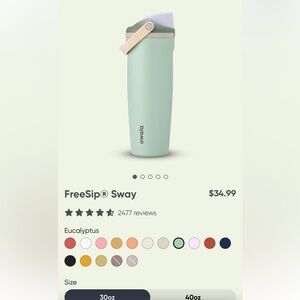 Eucalyptus Skincare Bottle